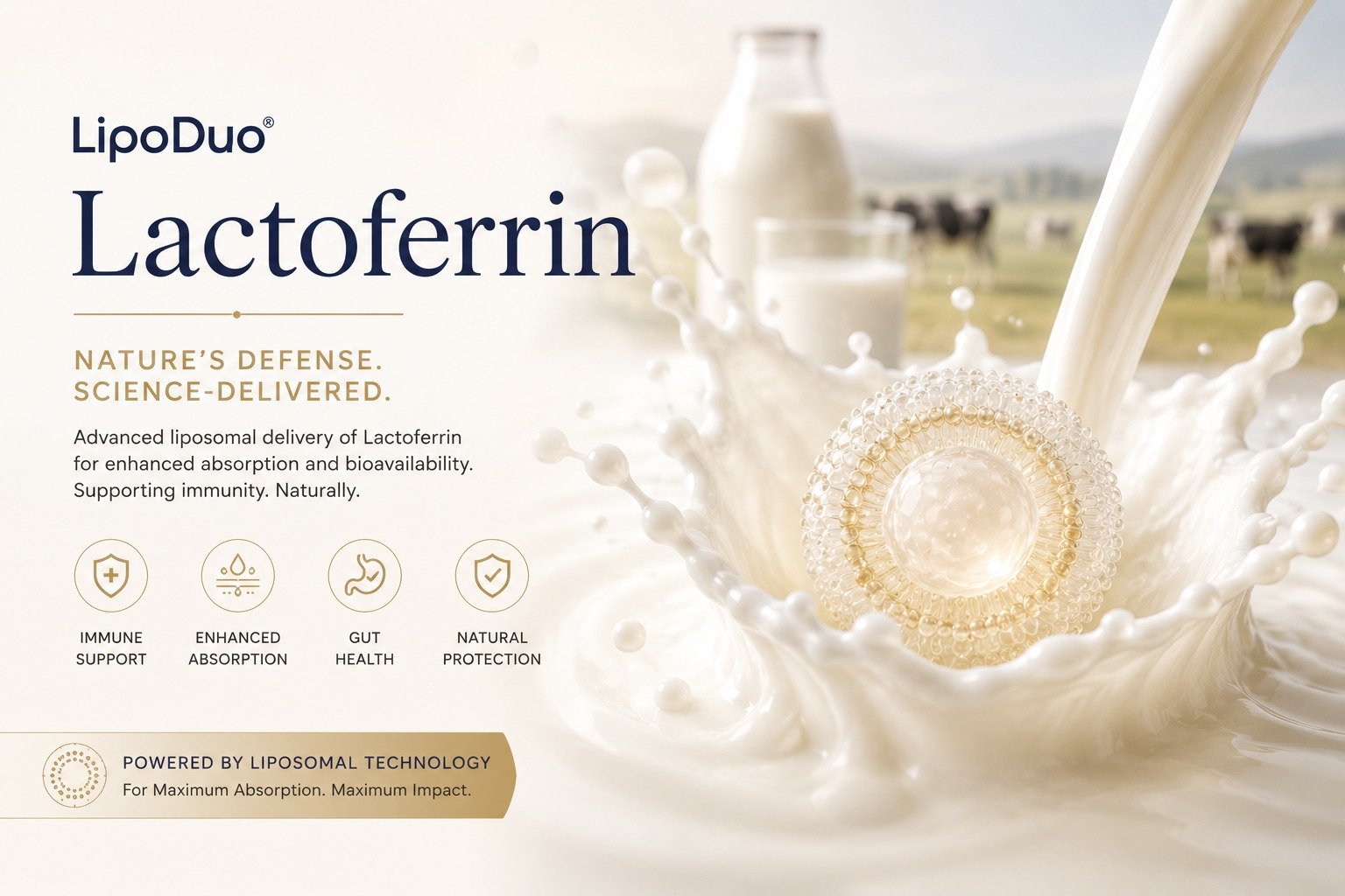 Lactoferrin product artwork